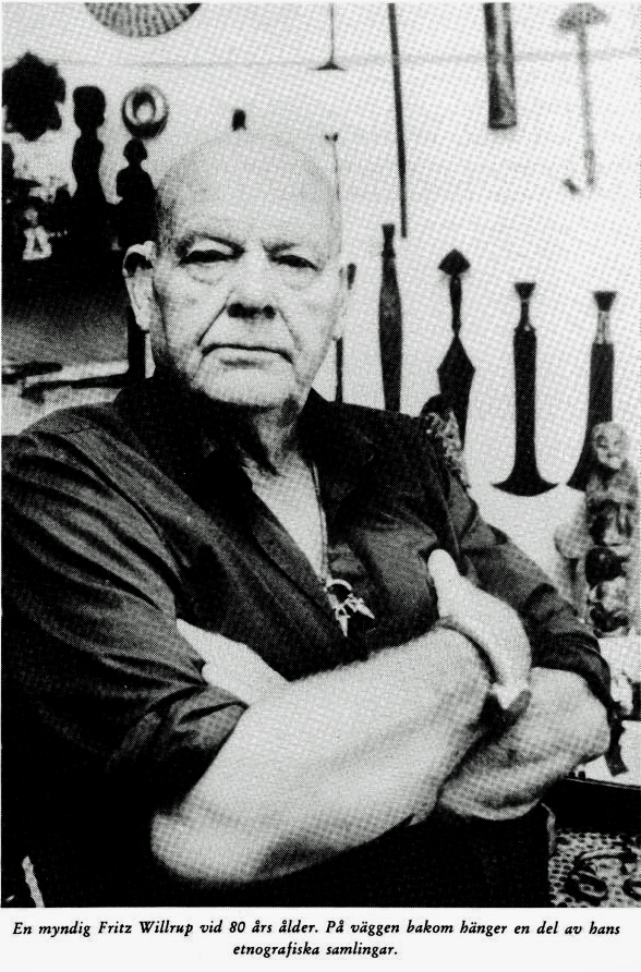 Fritz Willrup en färgstark herre… Fritz Willrup en färgstark herre…
