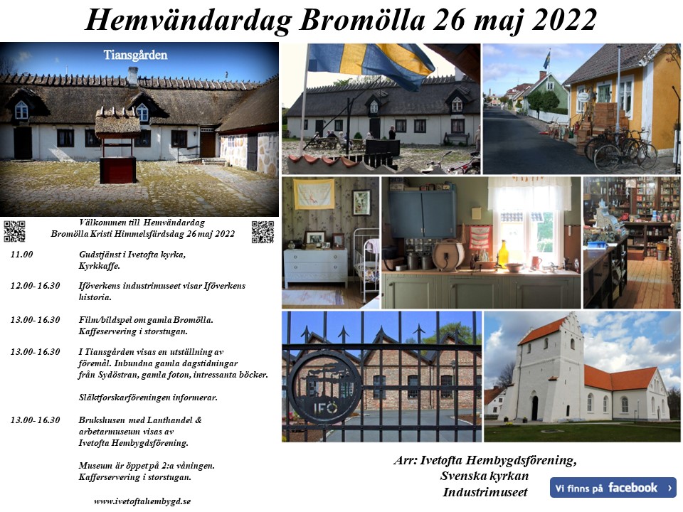 Välkommen till Hemvändardag Kristi Himmelsfärdsdag 26 maj 2022